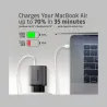 Axagon Wall charger ACU-PQ67 67W, GaN, USB-A + USB-C