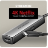 Axagon RVC-HI8KPD USB-C - HDMI 2.1 adapter, 8K/60Hz, 4K/144Hz, HDR10+, PD 100W