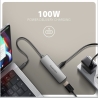 Axagon RVC-HI8KPD USB-C - HDMI 2.1 adapter, 8K/60Hz, 4K/144Hz, HDR10+, PD 100W