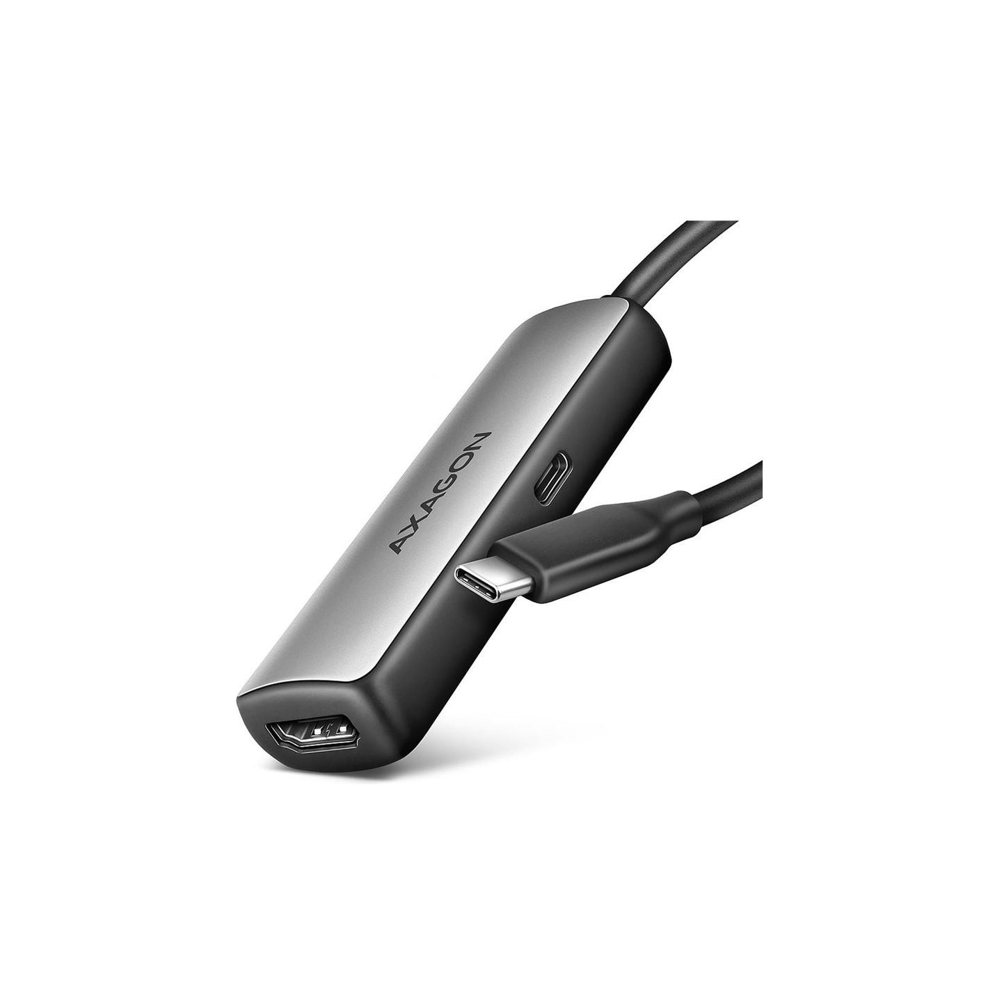 Axagon RVC-HI8KPD USB-C - HDMI 2.1 adapter, 8K/60Hz, 4K/144Hz, HDR10+, PD 100W