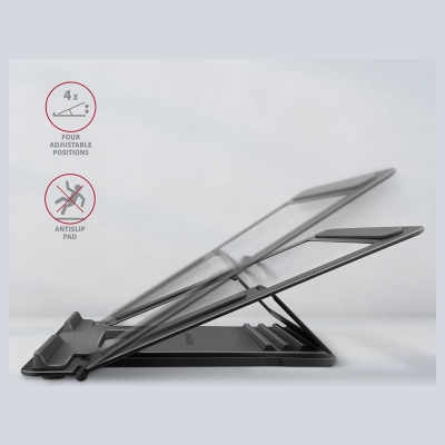 Axagon Stand for 10" - 16" laptops, 4 adjustable angles STND-L ALU