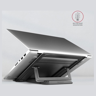Axagon Stand for 10" - 16" laptops, 4 adjustable angles STND-L ALU