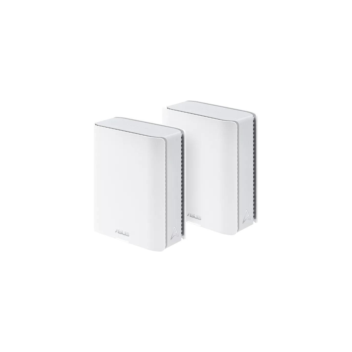 Asus Tri-band WiFi 7 Smart AiMesh Router | ZenWiFi BT10 (2pk) | 802.11be | 18000 Mbit/s | Ethernet LAN (RJ-45) ports 3 | Mesh Su