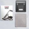 Axagon Stand for 10" - 16" laptops, 4 adjustable angles STND-L ALU