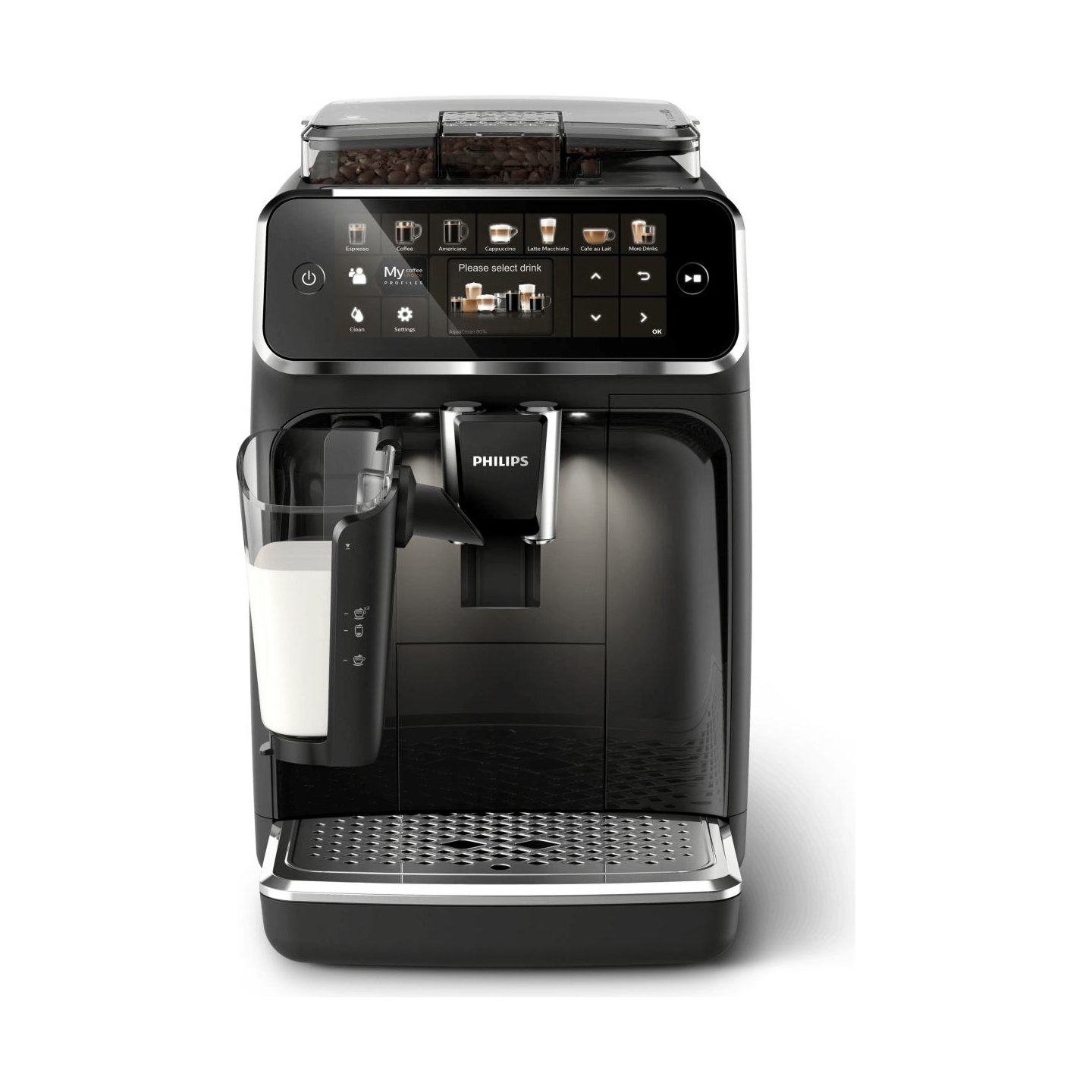 Philips Espresso Machine | EP5441/50 | Pump pressure 15 bar | Built-in milk frother | Fully automatic | 1500 W | Black