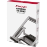 Axagon STND-L NOTEBOOK STANDAluminum stand for 10“ – 16“ notebooks. Four adjustable positions.
