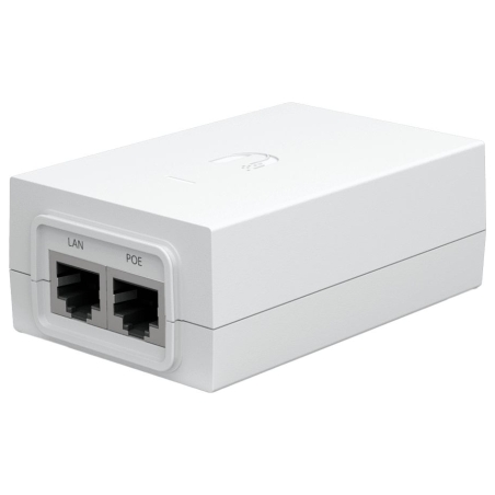 Ubiquiti UniFi POE-24-30W-G-WH-EU PoE Injector, 24VDC, 30W, Gbit