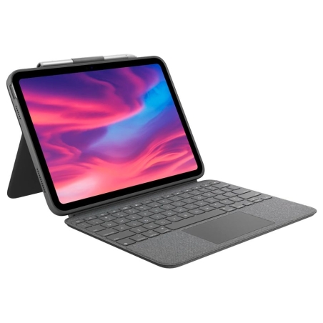 Logitech Combo Touch for iPad (10th gen) - OXFORD GREY - UK