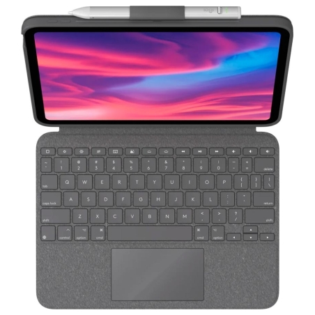 Logitech Combo Touch for iPad (10th gen) - OXFORD GREY - UK
