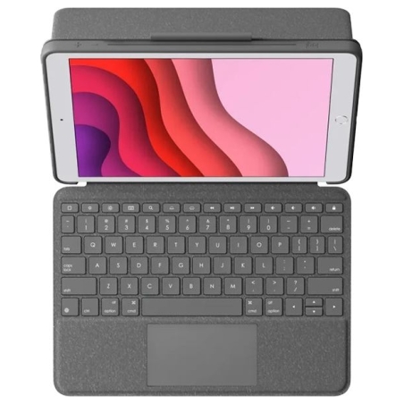 Logitech Combo Touch for iPad (7th, 8th, and 9th gen) - GRAPHITE - UK