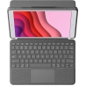 Logitech Combo Touch for iPad (7th, 8th, and 9th gen) - GRAPHITE - UK