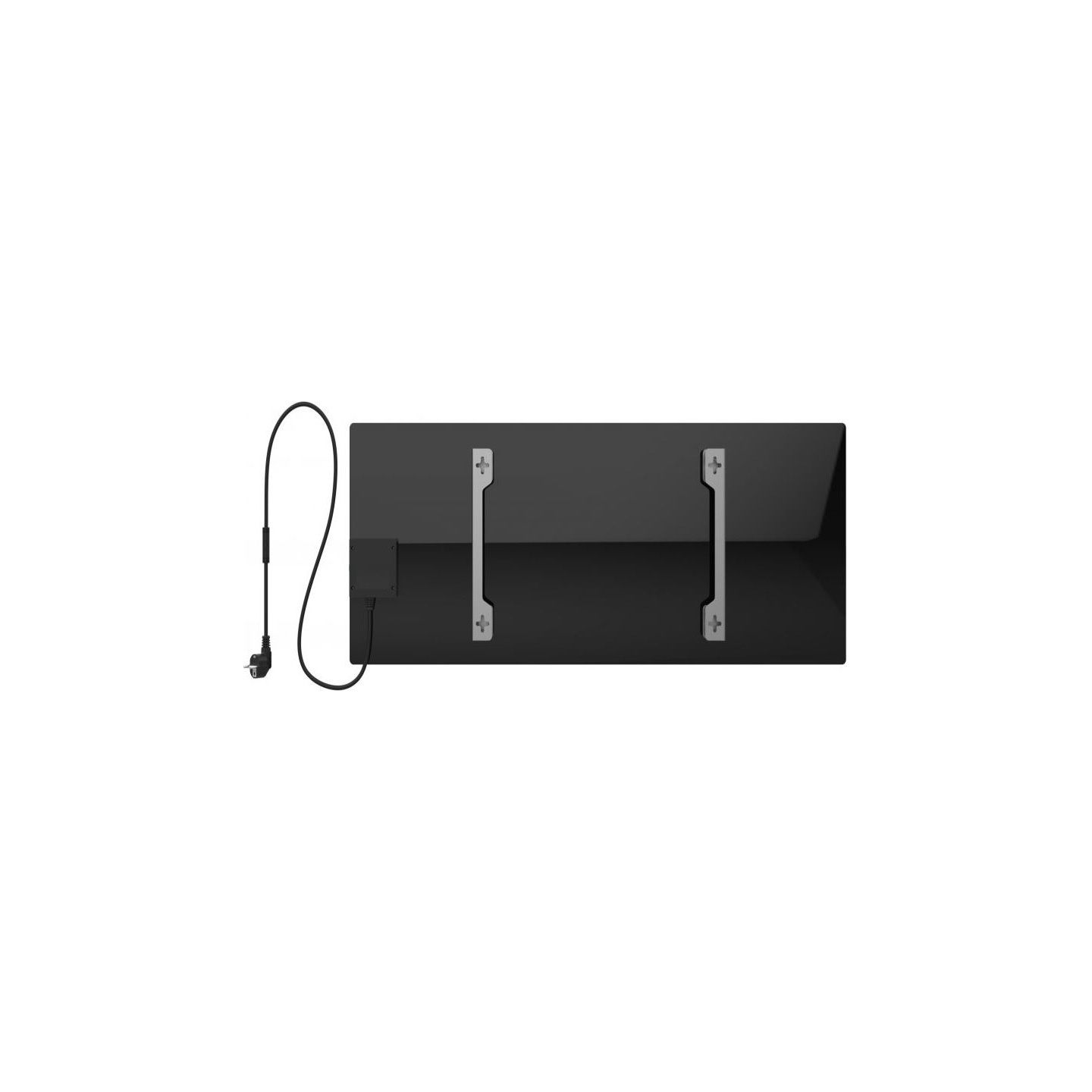Aeno GH2S Premium Eco Smart Heater, 700W, App, EU Plug (E/F), Black
