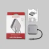 Axagon Aluminum high-speed USB-C 3.2 Gen 1 memory card reader. 3 slots, UHS-II.