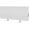Aeno Premium Eco Smart Heater, 700W, Tempered glass, Infrared+convection heating type, Led display Plug type: Europe (E/F type),