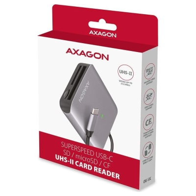 Axagon CRE-S3C, USB-C 3 .2 GEN 1 external card