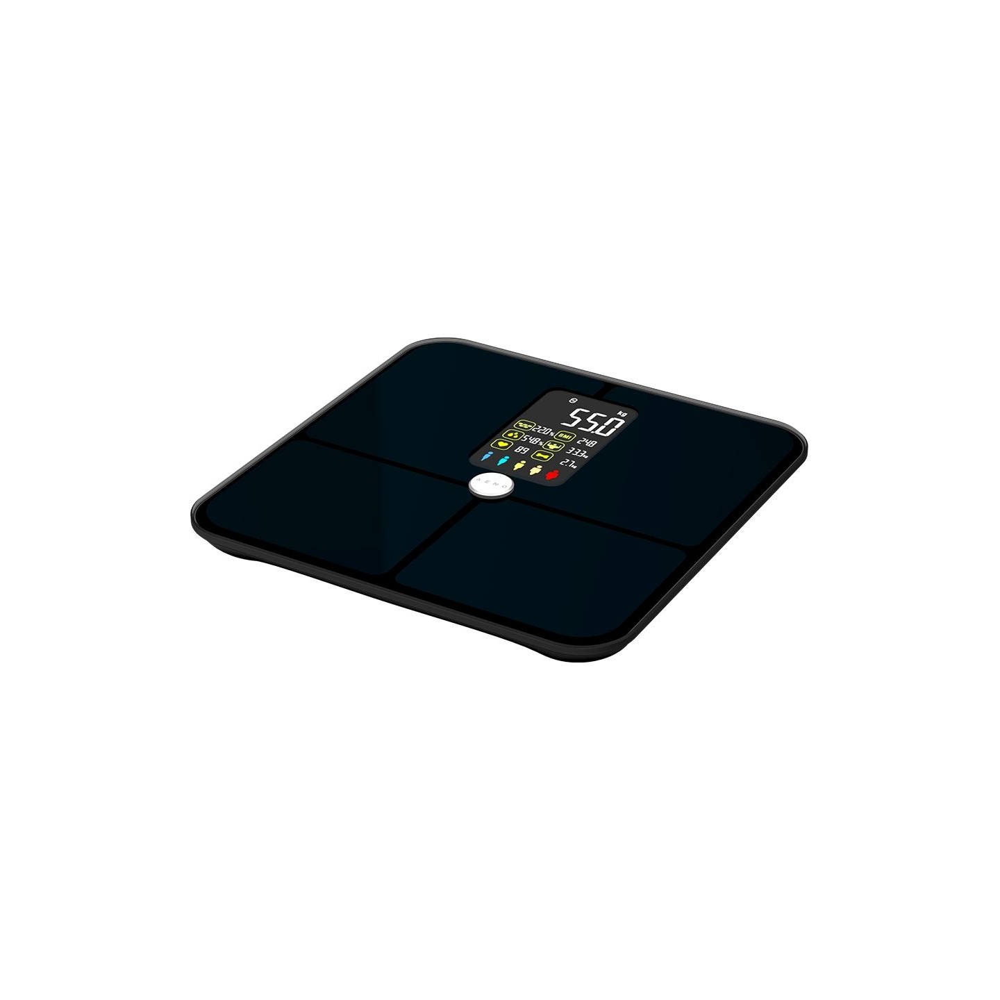 Aeno Smart Body scales BS2S, 16 body metrics, up to 180kg, colorful display