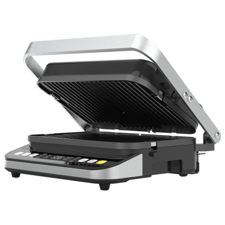 Aeno ''Electric Grill EG5: 2000W, 2 heating modes - Lower Grill, Both Grills, 6 preset programs, Defrost, Max opening angle -180