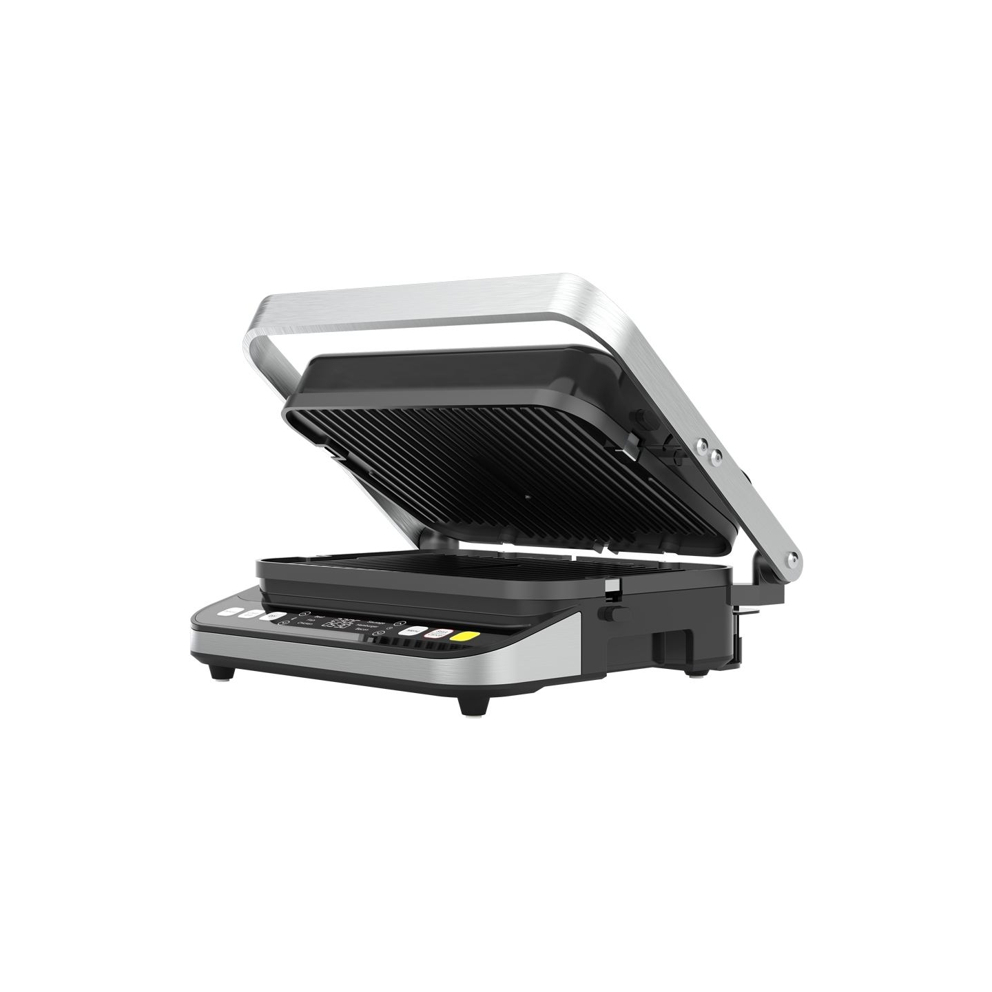 Aeno ''Electric Grill EG5: 2000W, 2 heating modes - Lower Grill, Both Grills, 6 preset programs, Defrost, Max opening angle -180