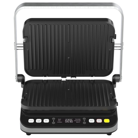 Aeno ''Electric Grill EG5: 2000W, 2 heating modes - Lower Grill, Both Grills, 6 preset programs, Defrost, Max opening angle -180