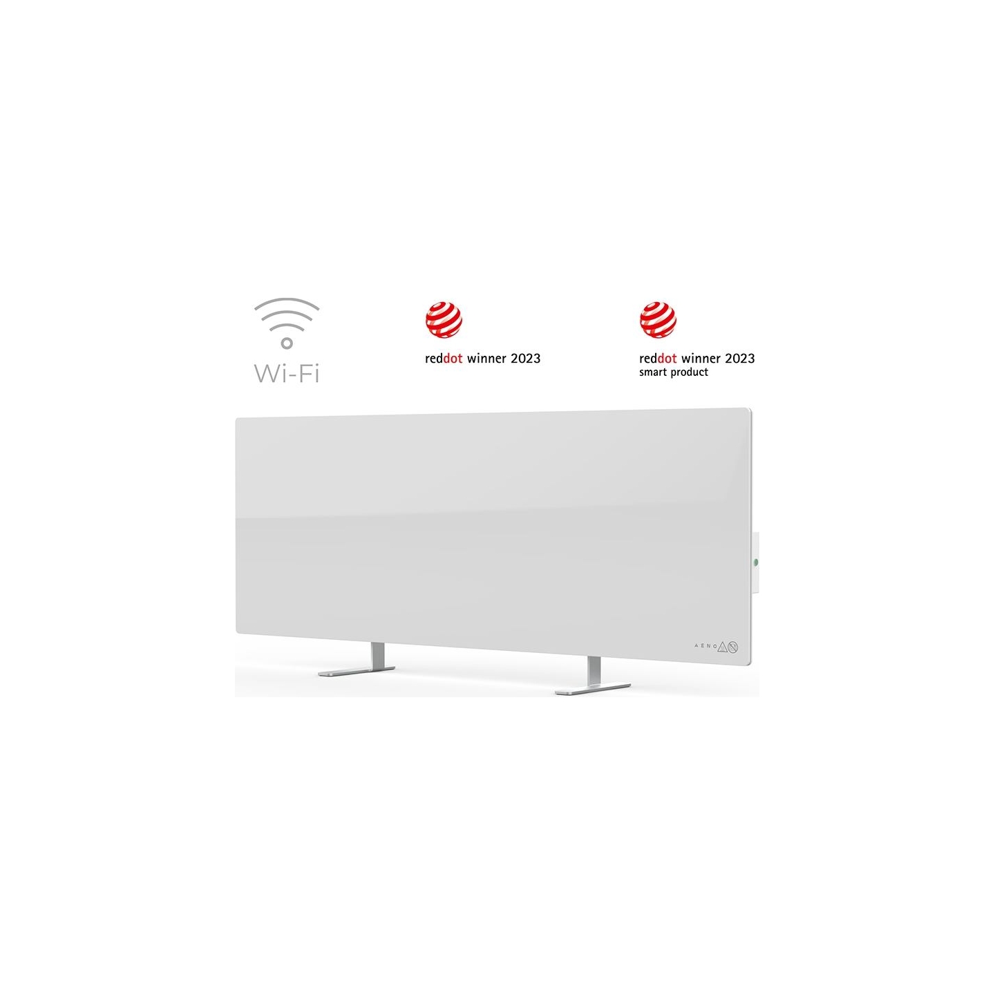 Aeno GH1S Premium Eco Smart Heater, 700W, App, EU Plug (E/F), White