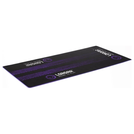 Lorgar RX1FM, Sim Racing Floor Mat Advanced, Stitched edge, 1,700X700X3 mm, Black/purple