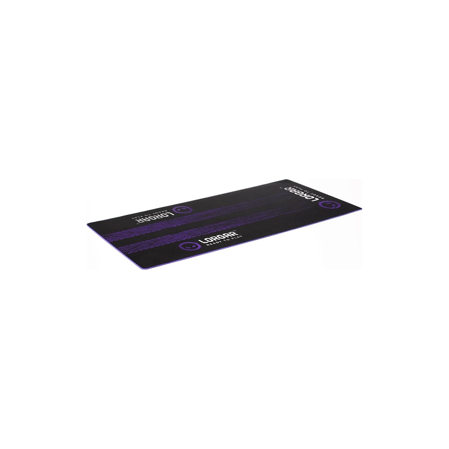 Lorgar RX1FM, Sim Racing Floor Mat Advanced, Stitched edge, 1,700X700X3 mm, Black/purple