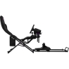 Lorgar FLEX RAF1, Sim Racing Cockpit Advanced, Foldable, 150x72x113 cm-playing, 38x72x126cm-folded, Black