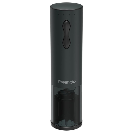 Prestigio Bolsena, Electric wine opener with Prestigio Logo, aerator , vacuum preserver, Black color