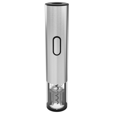 Prestigio Garda, smart wine opener, simple operation with 2 buttons, aerator, vacuum stopper preserver, foil cutter, opens up to