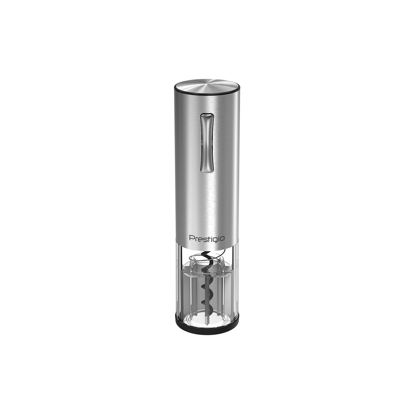 Prestigio Nemi, Electric wine opener, aerator, vacuum preserver, Silver color