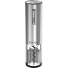 Prestigio Nemi, Electric wine opener, aerator, vacuum preserver, Silver color
