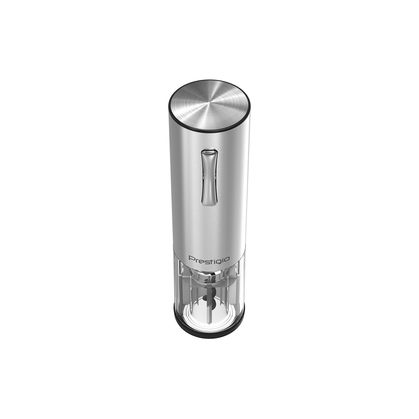 Prestigio Nemi, Electric wine opener, aerator, vacuum preserver, Silver color