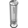 Prestigio Nemi, Electric wine opener, aerator, vacuum preserver, Silver color