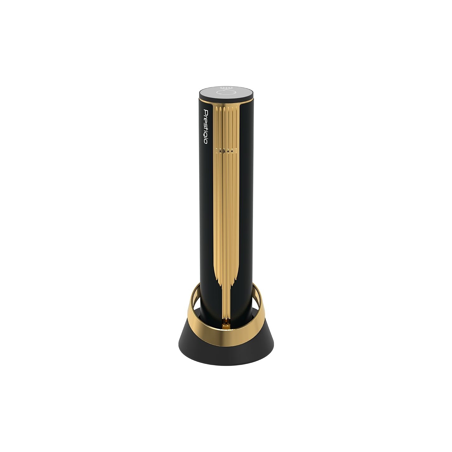 Prestigio Maggiore, smart wine opener, 100% automatic, opens up to 70 bottles without recharging, foil cutter included, premium 