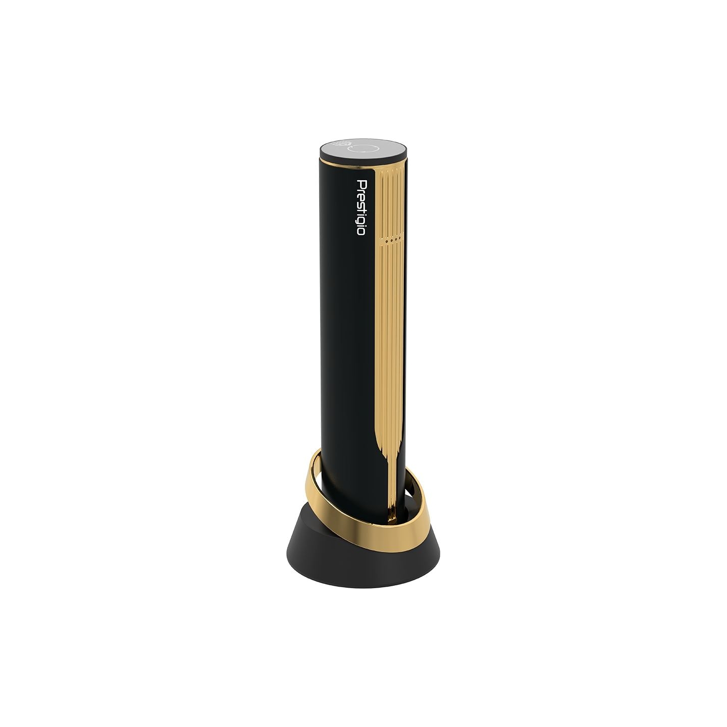 Prestigio Maggiore, smart wine opener, 100% automatic, opens up to 70 bottles without recharging, foil cutter included, premium 