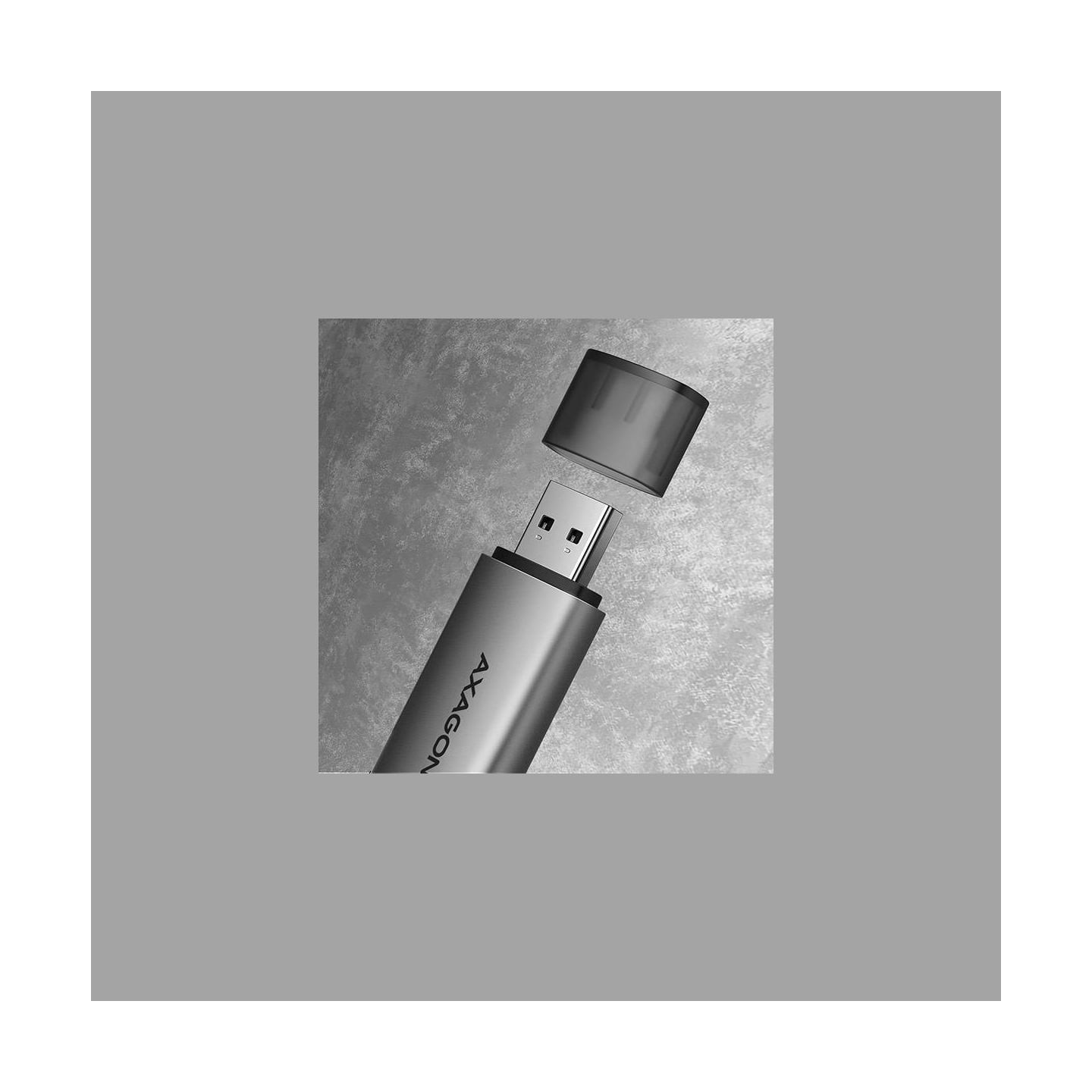 Axagon CRE-SAC External USB 3.2 Gen1 Type-C+Type-A 2-slot SD/microSD