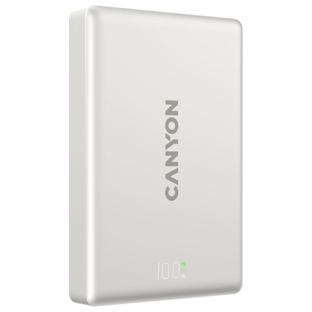 Canyon magnetic power bank OnPower 511 PD20W 10000mAh Aluminium Star Grey