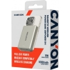 Canyon magnetic power bank OnPower 511 PD20W 10000mAh Aluminium Star Grey