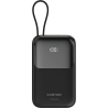Canyon power bank OnPower 101 built-in cable 10000 mAh PD22.5W Black