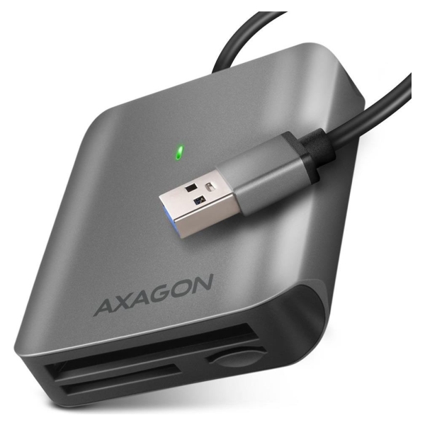 Axagon CRE-S3 External card reader USB-A 3.2 Gen 1, 3-slot & lun SD/microSD/CF, UHS-II
