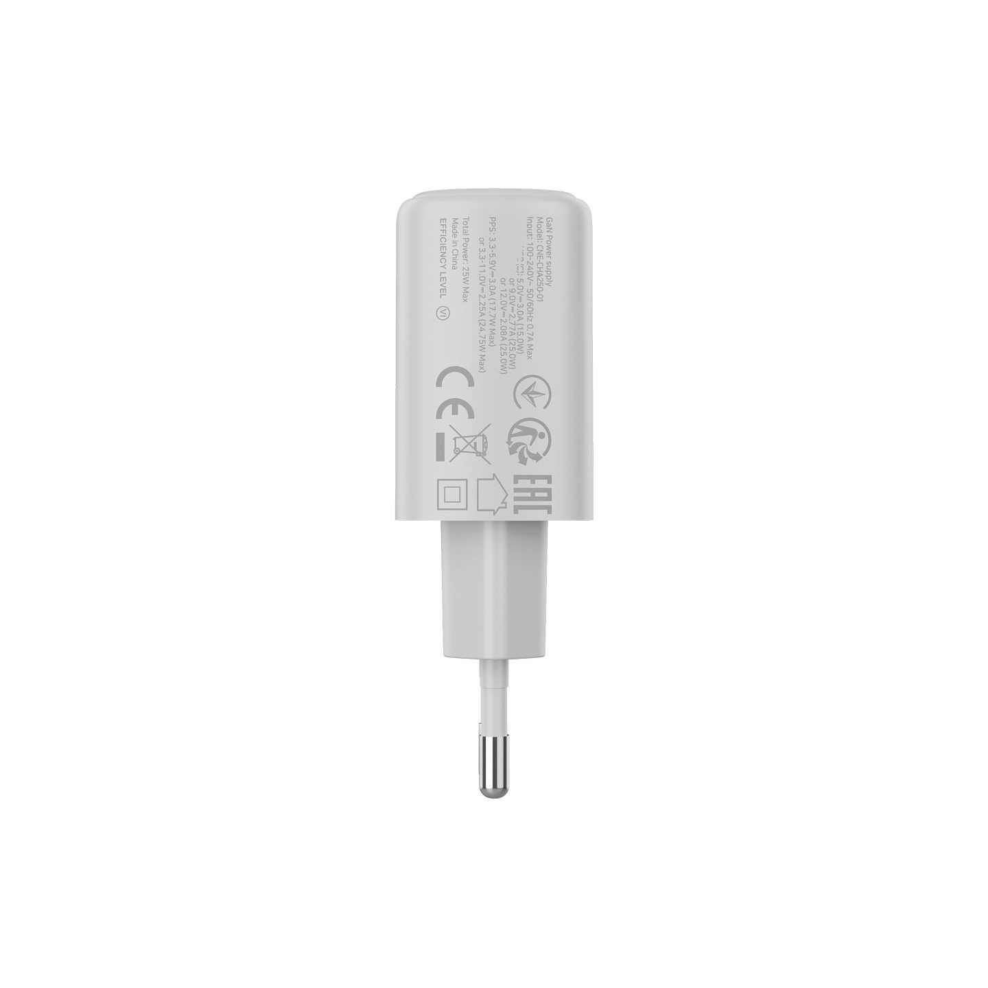 Canyon charger OnCharge 250 25W 1xPD EU White