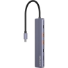 Canyon hub DS-17 6in1 4k USB-C Grey