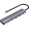 Canyon hub DS-17 6in1 4k USB-C Grey