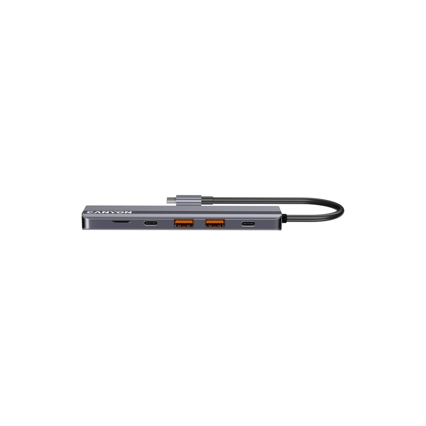 Canyon hub DS-17 6in1 4k USB-C Grey