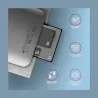Axagon Aluminum high-speed USB-A 3.2 Gen 1 memory card reader. 3 slots, UHS-II.