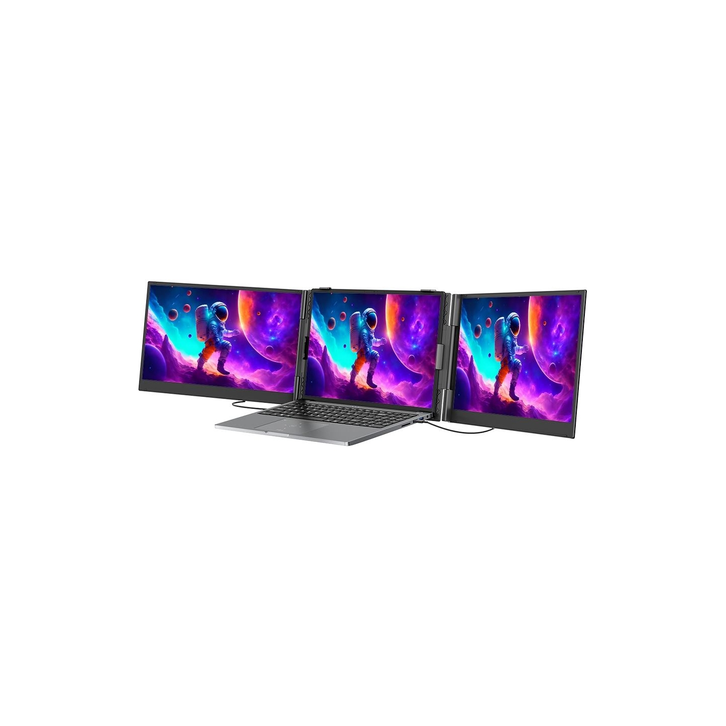 Blackview Portable monitor Blackview DCM8 Dual Screen 15.3inch 1920x1200 16:9 LCD 60Hz IPS 178 USB-C 3.1x3 TypeC PD3.0 FCx1 364.