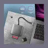 Axagon CRE-S3 External card reader USB-A 3.2 Gen 1, 3-slot & lun SD/microSD/CF, UHS-II