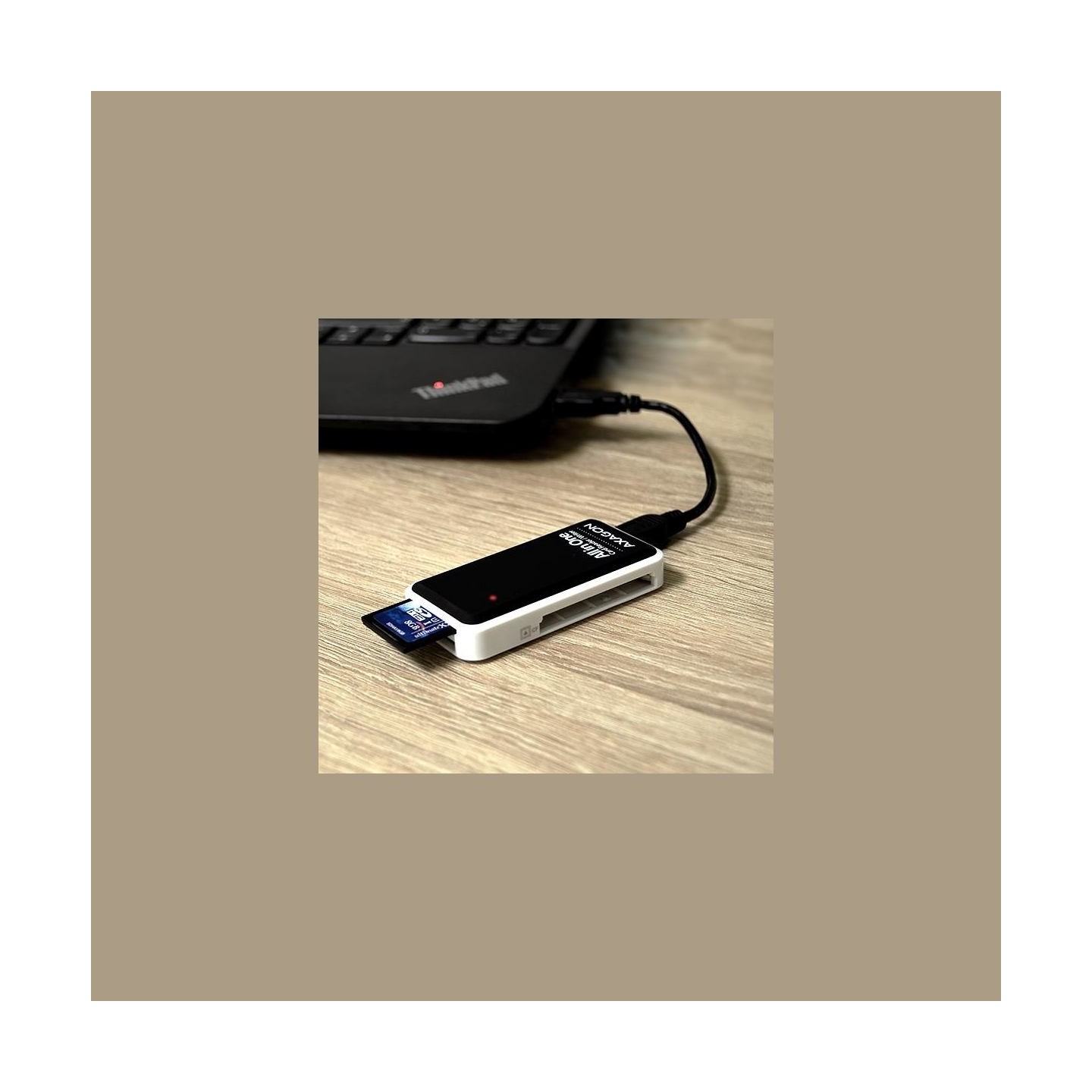 Axagon CRE-X1 External Mini Card Reader 5-slot ALL-IN-ONE