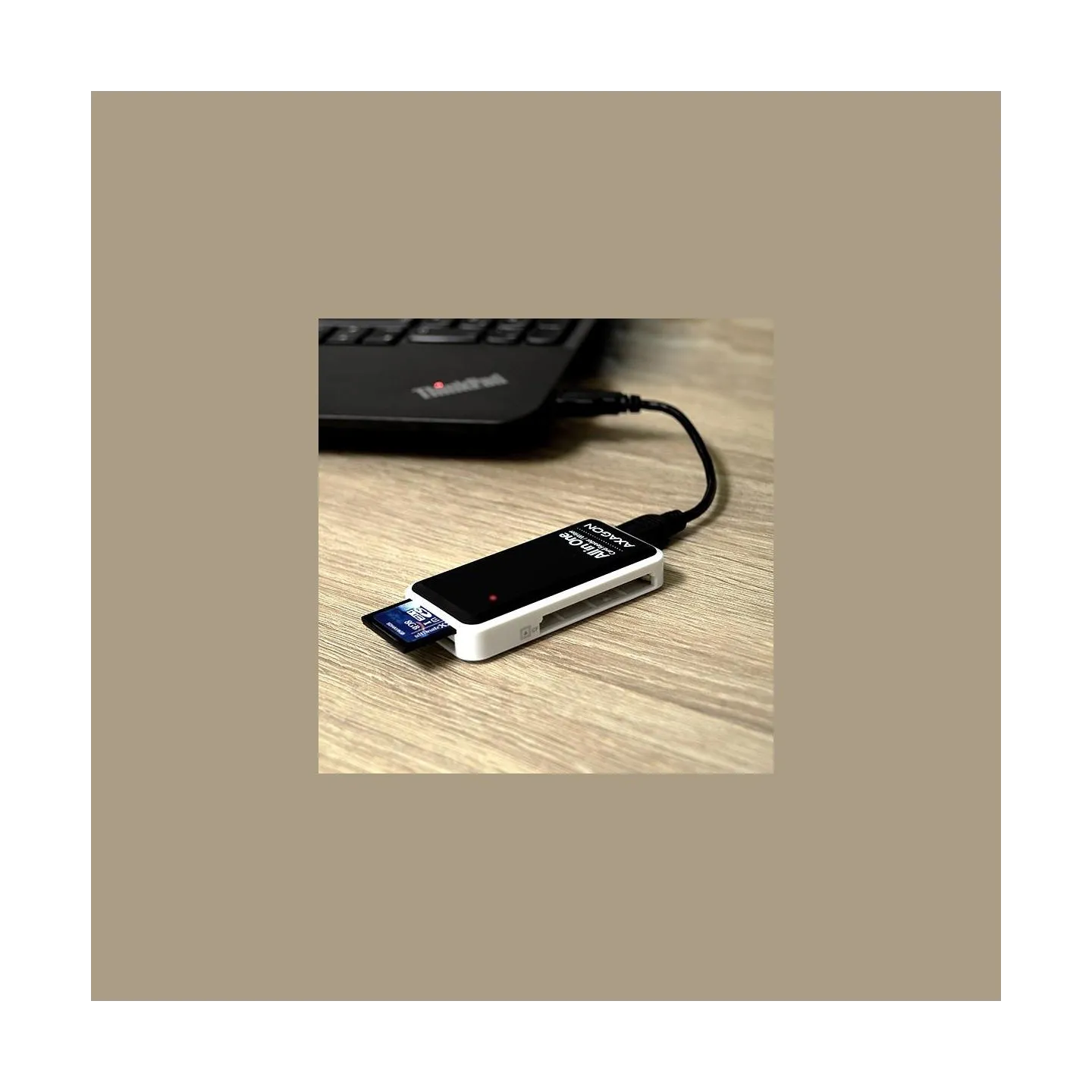 Axagon CRE-X1 External Mini Card Reader 5-slot ALL-IN-ONE