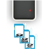 Axagon CRE-X1 External Mini Card Reader 5-slot ALL-IN-ONE